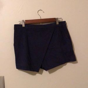 LA Hearts suede Mini skort